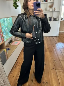 Clearance Loëla Veste Juliet NOIR