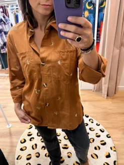 Fashion Loëla Veste Justine CAMEL
