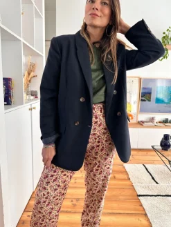 Hot Loëla Veste Marguerite NAVY