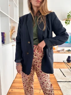 Hot Loëla Veste Marguerite NAVY