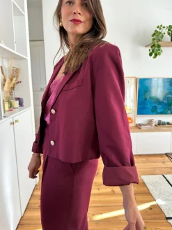 Sale Loëla Veste Otto BORDEAUX